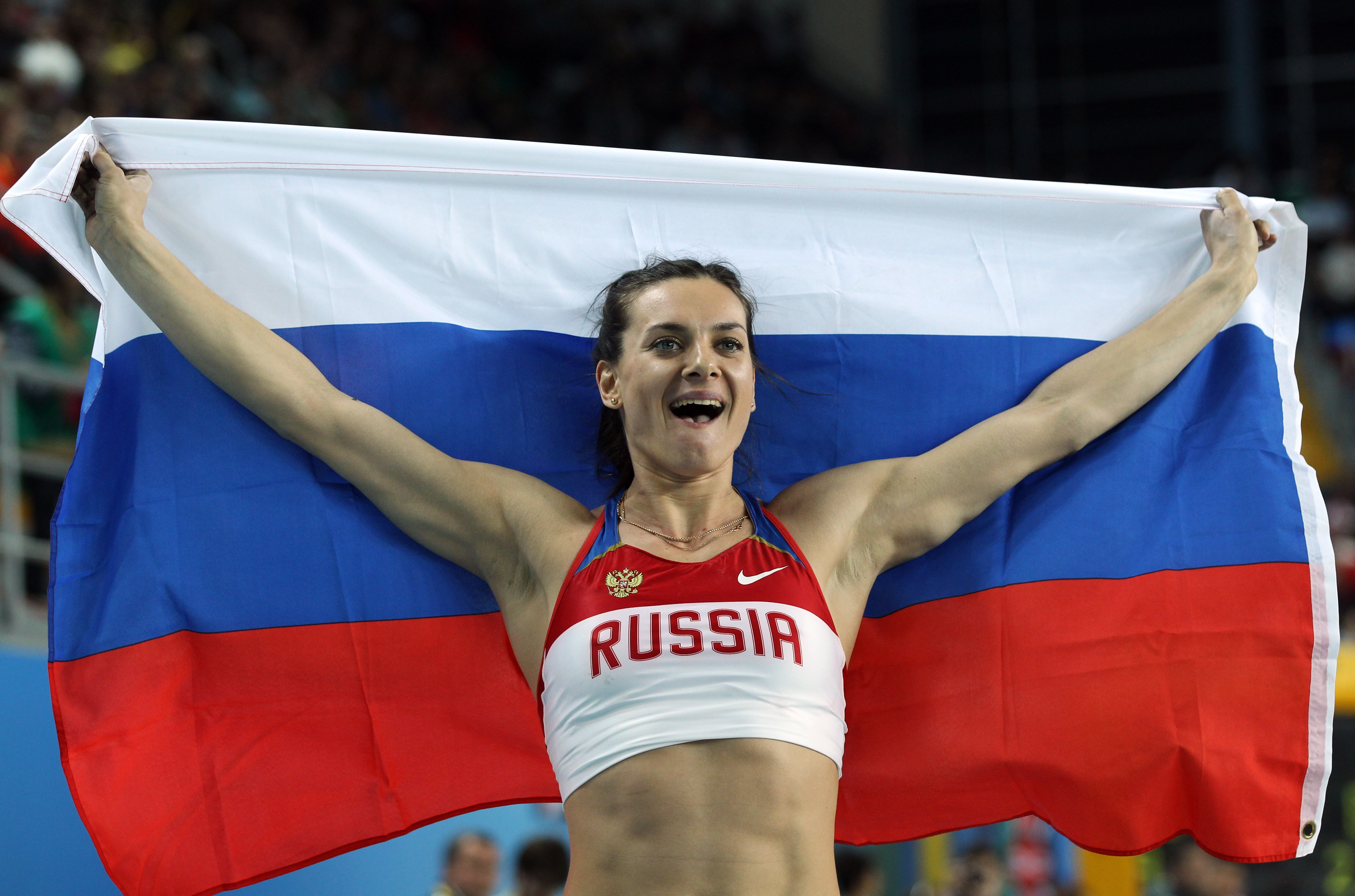 Елена Исинбаева великая спортсменка